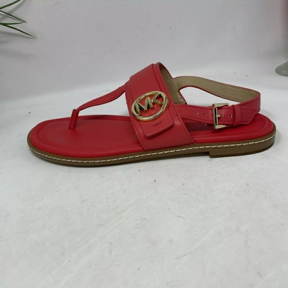 Michael Kors MK Designer Red Sandals Slingback US8.5M/EU40 - Picture 5 of 12